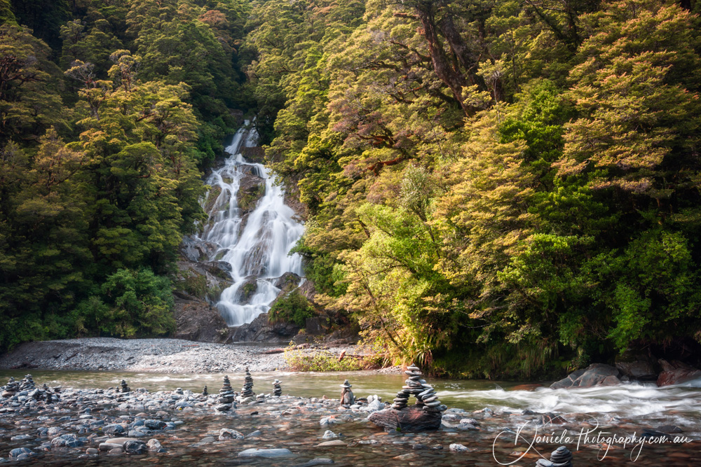 Autumn View at Fantail Falls